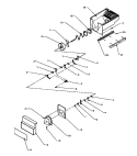 CRUSHED ICE BUCKET Diagram and Parts List for SXD20Q2W P1162508W W Amana Refrigerator
