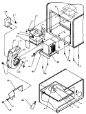 CAVITY ASSY Diagram and Parts List for FS7EVP P1185601M Menumaster Microwave