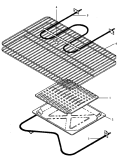 Part Location Diagram of WPY07409600 Whirlpool Bake Element