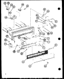 Page 2 Diagram and Parts List for RC-10SE P7688105M Amana Microwave