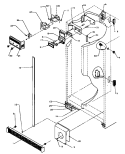 Part Location Diagram of NOTE2 Whirlpool CLIPS TO BACK OF MULLION