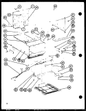Page 3 Diagram and Parts List for RC-10SE P7688105M Amana Microwave