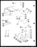 Page 4 Diagram and Parts List for RC-10SE P7688106M Amana Microwave