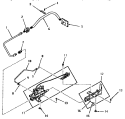 STANDING PILOT BURNER Diagram and Parts List for FG6241  Amana Dryer
