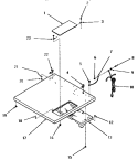 CABINET TOP Diagram and Parts List for FG0640  Amana Dryer