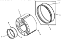 CLOTHES DRUM Diagram and Parts List for FG0640  Amana Dryer
