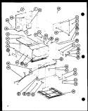 Page 3 Diagram and Parts List for RC-20SE P7688104M Amana Microwave