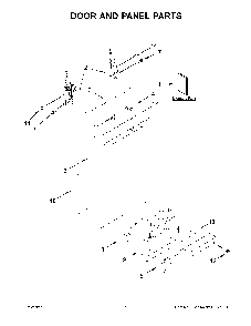 Part Location Diagram of W11366142 Whirlpool TECH SHEET