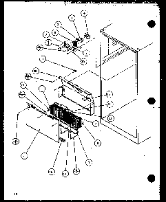 Section 5 Diagram and Parts List for TRG18QB3G-P1111315WG  Amana Refrigerator