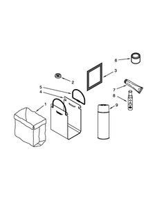 Accessory Parts Diagram and Parts List for TC607X4  Jenn-Air Trash Compactor