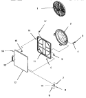 LOADING DOOR Diagram and Parts List for FG6211  Amana Dryer
