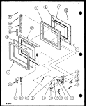 PAGE 1 Diagram and Parts List for RCS720SE P7787216M Amana Microwave