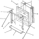 235P3 WALL MTG KIT Diagram and Parts List for DE1160  Speed Queen Dryer