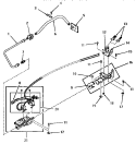 GLOW BAR IGNITION BURNER Diagram and Parts List for FG3140  Amana Dryer