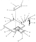 CABINET TOP Diagram and Parts List for FG6280  Amana Dryer