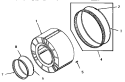 CLOTHES DRUM Diagram and Parts List for FG6280  Amana Dryer