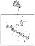 Part Location Diagram of 13583 Whirlpool PUMP,DRAIN