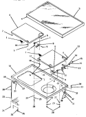Part Location Diagram of 10525 Whirlpool CODE J