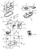 Part Location Diagram of Y10524 Whirlpool BELT         xREPLACE