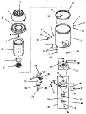 Part Location Diagram of 10267 Whirlpool DRUM,BRAKE            *REPLACE