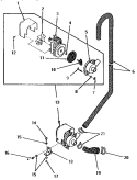 Part Location Diagram of Y10270 Whirlpool MOTOR HOUSING