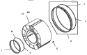 CLOTHES DRUM Diagram and Parts List for FG9061  Amana Dryer