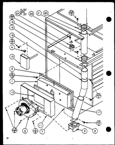 Diagram 7 Diagram and Parts List for GCI140B5A0 P9898208F Amana Furnace