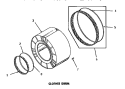 CLOTHES DRUM Diagram and Parts List for DG3341  Speed Queen Dryer