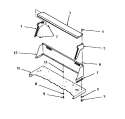 CONTROL HOOD Diagram and Parts List for FG3331  Speed Queen Dryer