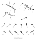 WIRE & TERMINALS Diagram and Parts List for FG3331  Speed Queen Dryer