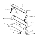 CONTROL HOOD Diagram and Parts List for DG9031  Speed Queen Dryer