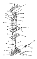 GAS VALVE (NAT / MIXED GAS) Diagram and Parts List for DG9031  Speed Queen Dryer