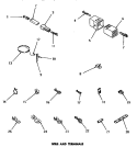 WIRE & TERMINALS Diagram and Parts List for DG9031  Speed Queen Dryer
