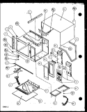 PAGE 2 Diagram and Parts List for RFS8B P7787230M Amana Microwave