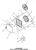 Part Location Diagram of 70014 Whirlpool HINGE (COMML. PART)