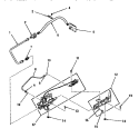 ``M`` MODELS - - STANDING PILOT BURNER Diagram and Parts List for DG1030  Speed Queen Dryer