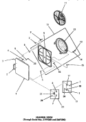 LOADING DOOR Diagram and Parts List for DG1030  Speed Queen Dryer
