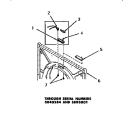 DRUM LIGHT & COVER PLATE Diagram and Parts List for DG1030  Speed Queen Dryer
