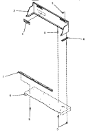 CONTROL HOOD Diagram and Parts List for HG9280  Speed Queen Dryer