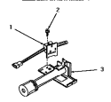 GAS DRYER IGNITER Diagram and Parts List for HG9280  Speed Queen Dryer