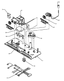 CONTROL PANEL ASSY Diagram and Parts List for TK21R3L P1189001W L Amana Refrigerator