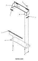 CONTROL HOOD Diagram and Parts List for HE9250  Speed Queen Dryer