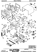 Part Location Diagram of M7D613 Whirlpool HANDLE INLAY