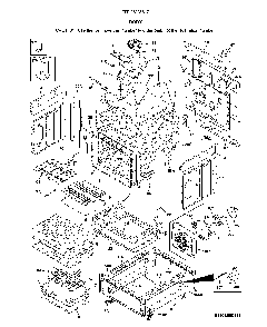 Body Diagram and Parts List for 79042553317  Kenmore Range