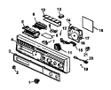 Part Location Diagram of R0910061 Whirlpool Light Lens Cover
