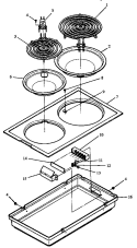 Part Location Diagram of 0049390 Whirlpool SUB 43576 WIRE ASSEMBLY.