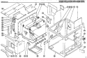 Part Location Diagram of M52D233 Whirlpool NLANTRAY ENCLOSURE