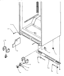 CABINET BOTTOM Diagram and Parts List for TB18RW P1184608W W Amana Refrigerator