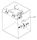 ELECTRICAL COMPONENTS Diagram and Parts List for AGS730L P1141258N L Amana Range