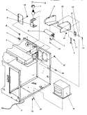 ELECTRICAL PARTS AND COMPONENTS Diagram and Parts List for MM659E P1177101M Z Amana Microwave
